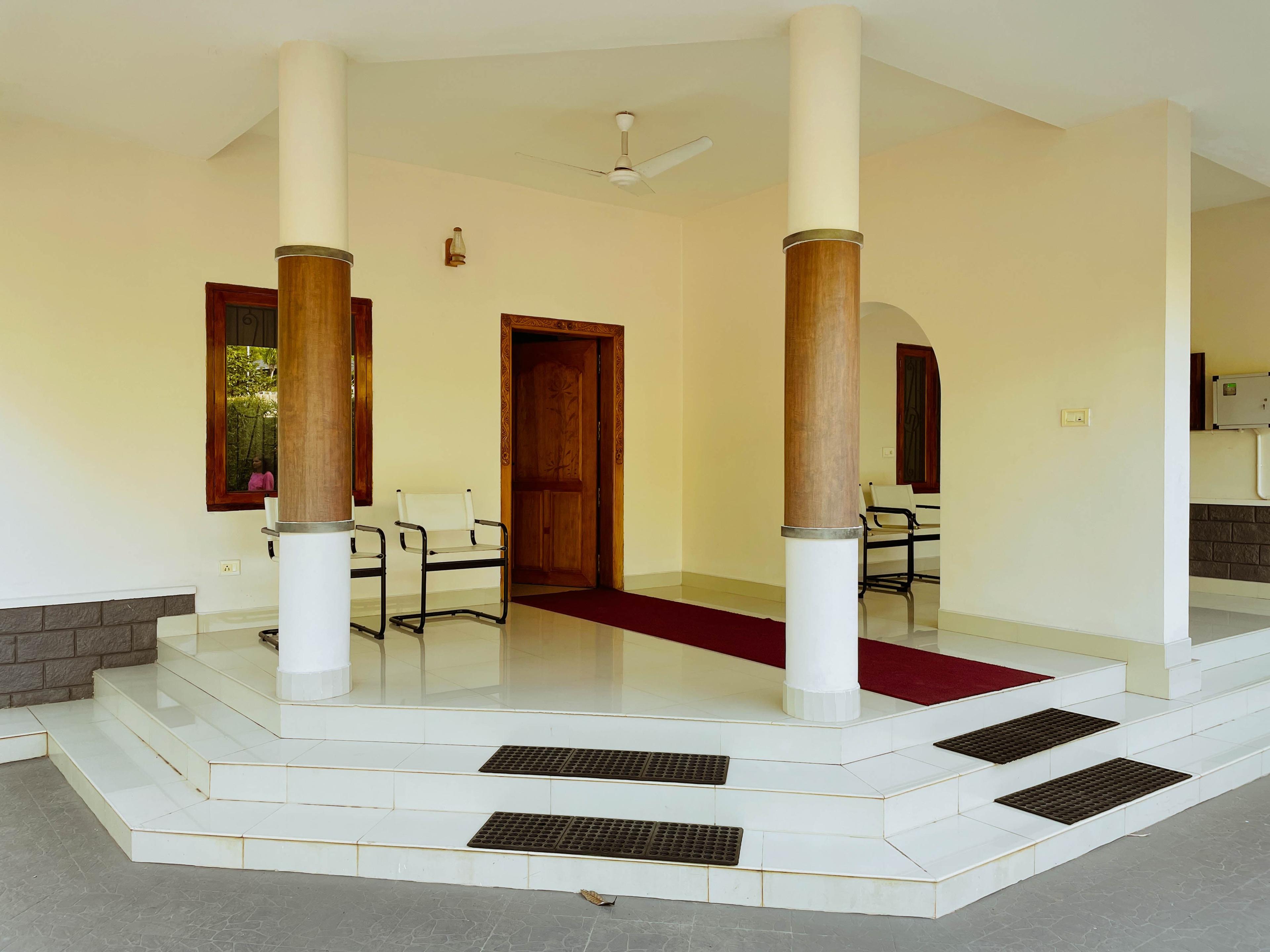 Dining area at Upavan Villa homestay